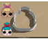 Sis Swing Cookie Cutter. B.B. Bop Cookie Cutter. LOL Dolls Cookie Cutter