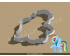 Rainbow Dash Cookie Cutter. My Little Pony Cookie Cutter.  Cartoon Cookie Cutter