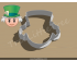 Mad Hatter Cookie Cutter. Alice in Wonderland Cookie Cutter