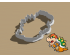 Bowser Cookie Cutter. Super Mario Cookie Cutter