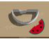 Watermelon Slice Cookie Cutter. Fruit Cookie Cutter