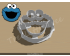 Cookie Monster Detailed Cookie Cutter. Cartoon Cookie Cutter. Sesame Street Cookie Cutter