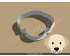 Golden Retriever Puppy Cookie Cutter. Pet Cookie Cutter