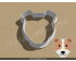 Dog Head Cookie Cutter. Pet Cookie Cutter