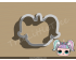 Unicorn Doll Cookie Cutter. LOL Dolls Cookie Cutter. Unicorn Cookie Cutter