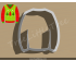 Christmas Sweater Cookie Cutter. Christmas Cookie Cutter. 