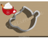 Hot Cocoa Style 1 Cookie Cutter. Hot Chocolate Cookie Cutter.Food Cookie Cutter. Christmas Cookie Cutter