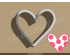 Cute Heart Style 2 Cookie Cutter. Valentine's day Cookie Cutter