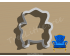 Throne Chair Cookie Cutter. Furniture Cookie Cutter