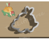 Appletun Cookie Cutter. Pokemon Cookie Cutter