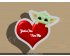 Yoda One For Me Cookie Cutter. Valentine's day Cookie Cutter. Star War Cookie Cutter