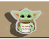 Yoda No Coffee No Force Cookie Cutter. Valentine's day Cookie Cutter. Star War Cookie Cutter