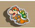 Bowser Cookie Cutter. Super Mario Cookie Cutter