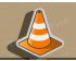 Construction Cone Cookie Cutter. Car Cookie Cutter