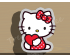 Hello Kitty with Heart Cookie Cutter. Valentine's day Cookie Cutter. Hello Kitty Cookie Cutter