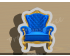 Throne Chair Cookie Cutter. Furniture Cookie Cutter