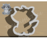 Baby Raccoon Cookie Cutter. Baby Shower Cookie Cutter. Jungle Baby  Cookie Cutter