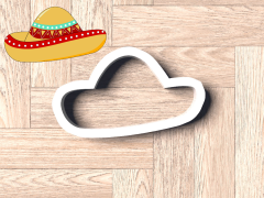 Sombrero Style 1 Cookie Cutter