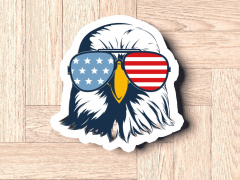 Patriotic Eagle Cookie Cutter