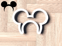 Floral Mickey Cookie Cutter