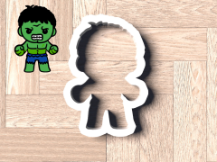 Hulk Baby Cookie Cutter