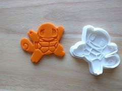 Squirtle Cookie Cutter and Stamp Set