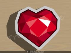 Diamond Heart Cookie Cutter