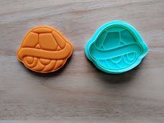 Turtle Shell Cookie Cutter and Stamp Set
