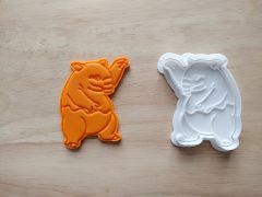 Drowzee Cookie Cutter and Stamp Set