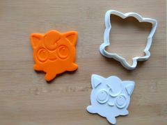 Jigglypuff Cookie Cutter and Stamp Set