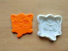 Jigglypuff Cookie Cutter and Stamp Set