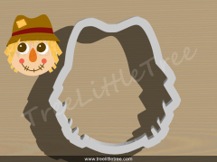 Scarecrow Head Cookie Cutter
