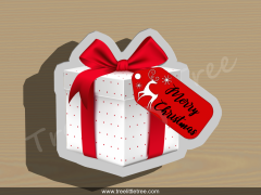 Gift Box Stack Cookie Cutter