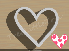 Cute Heart Style 1 Cookie Cutter