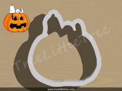 Mickey Pumpkin Plaque Cookie Cutter. 