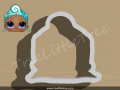 Splash Queen Cookie Cutter