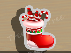 Sitting Reindeer Cookie Cutter. 