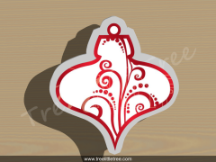 Christmas Ornament Style 2 Cookie Cutter.