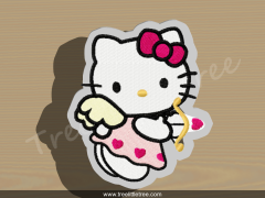 Hello Kitty with Heart Cookie Cutter