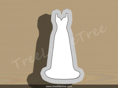 Wedding Dress Style 3 Cookie Cutter