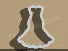 Wedding Dress Style 9 Cookie Cutter