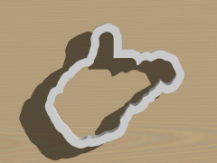 Tennessee State Cookie Cutter