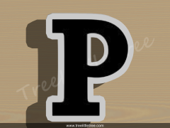 Greek Letter Pi Cookie Cutter.