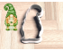 St Patrick Gnome2 Cookie Cutter. St Patrick's Day Cookie Cutter. Gnome Cookie Cutter
