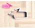 Real World This Way Sign Cookie Cutter. Barbie Cookie Cutter. Barbie Movie Cookie Cutter