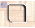 Rounded Square Cookie Cutter. Shapes Cookie Cutter. Boho Style Cookie Cutter