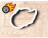 Hot Wheels Cookie Cutter. Tire On Fire Cookie Cutter. Race Car Cookie Cutter. 3D Printed. Baking Gifts. Custom Cookies