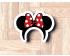Minnie Ears Headband Cookie Cutter. Cartoon Cookie Cutter. Disney Cookie Cutter