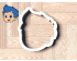 Gil Cookie Cutter. Bubble Guppies Cookie Cutter