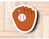 Baseball Glove Cookie Cutter. Baseball Cookie Cutter. Sports Cookie Cutter